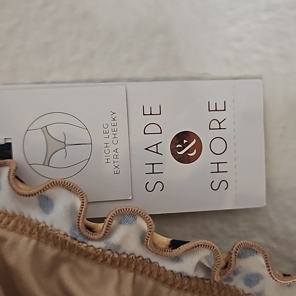 Women's Leopard Shade & Shore Swim Bottoms. Size Med 8-10 NWT - Picture 3 of 10